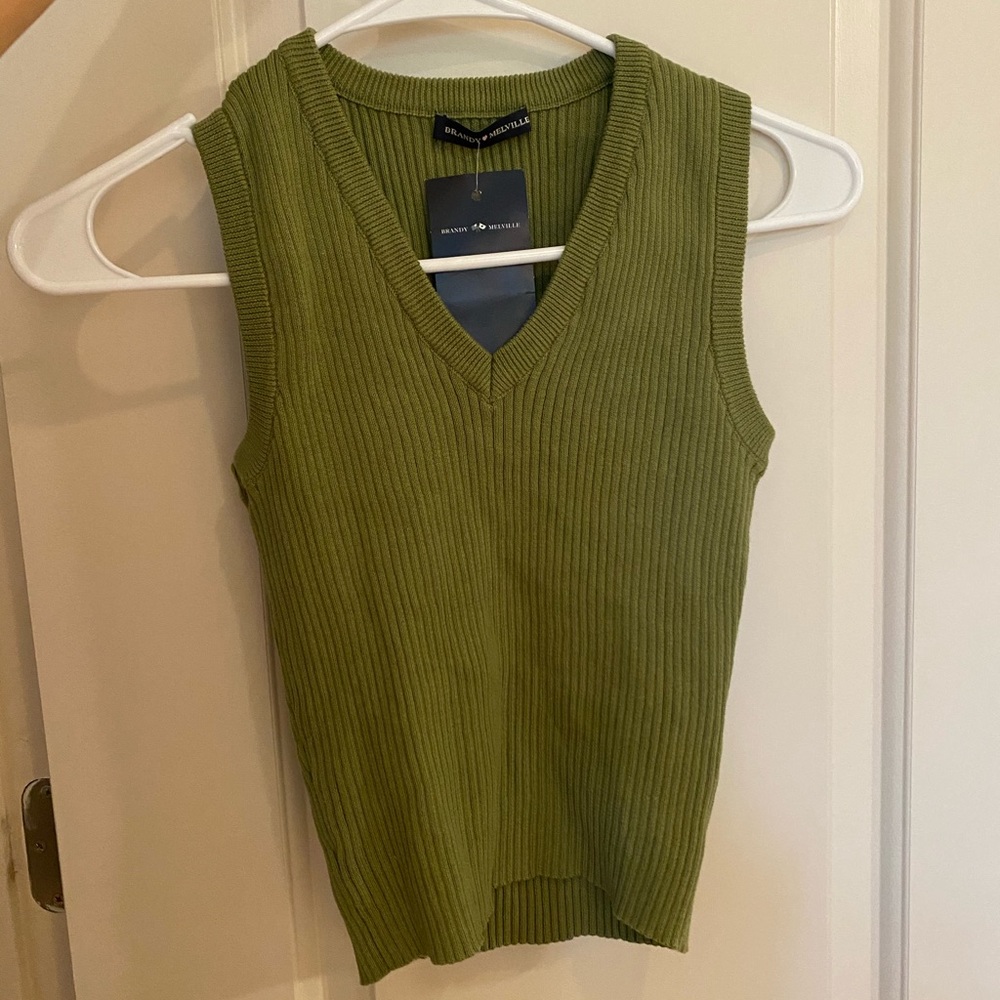 Brandy Melville Green top